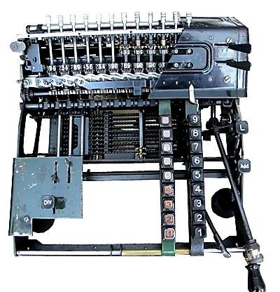 Calculating machine from the collection